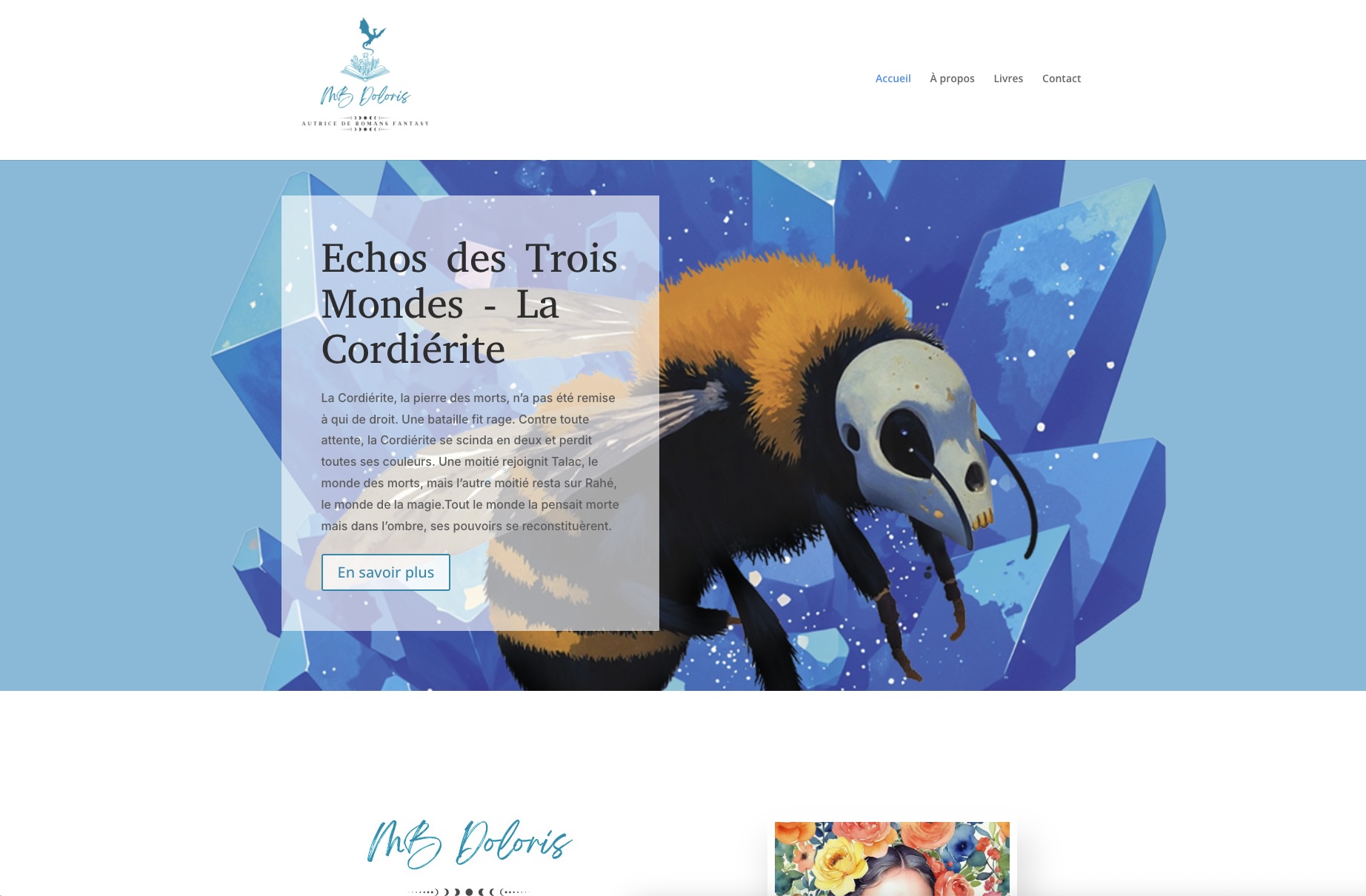 MB DOLORIS Autrice - site internet