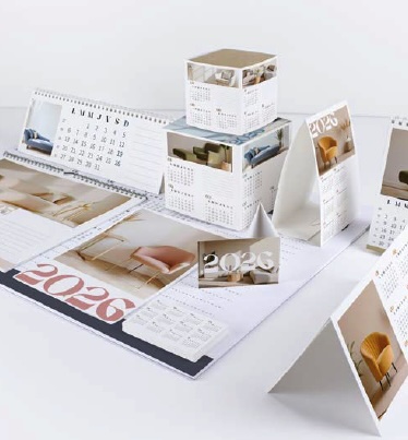 Calendrier publicitaire personnalisé