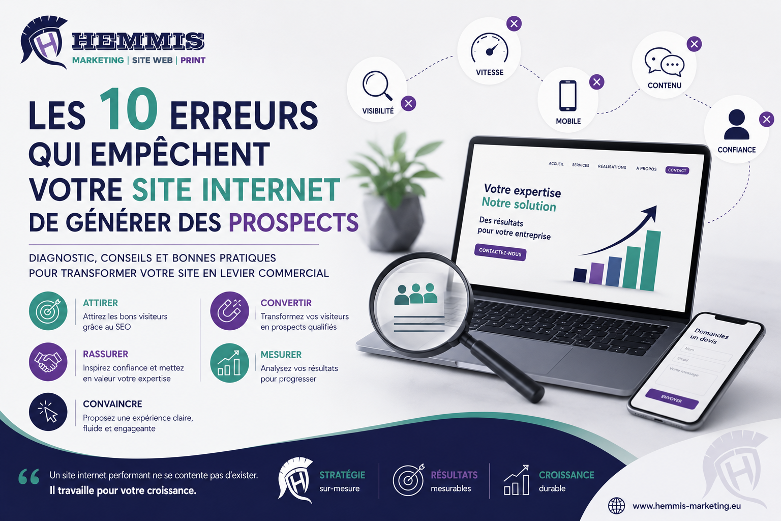 Les 10 erreurs à éviter pour votre site